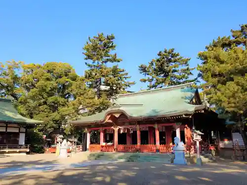 長田神社の本殿・本堂