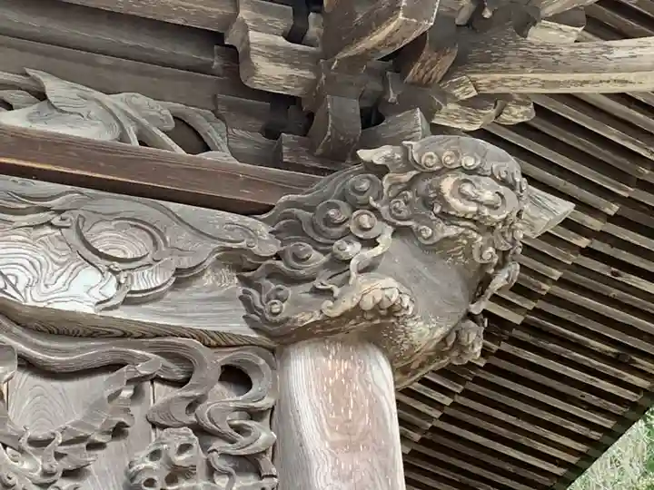 田村大元神社の芸術