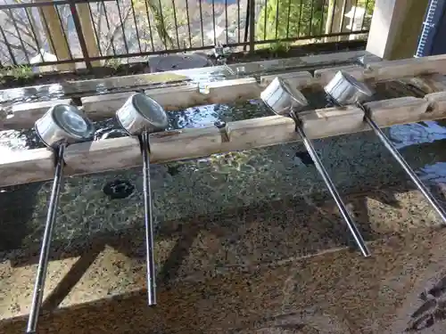 大山阿夫利神社の手水舎