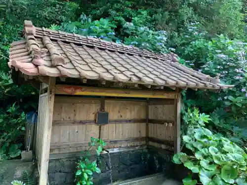 波立寺（波立薬師）の手水