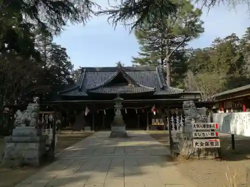 大宝八幡宮の本殿・本堂