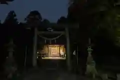 三春大神宮の鳥居