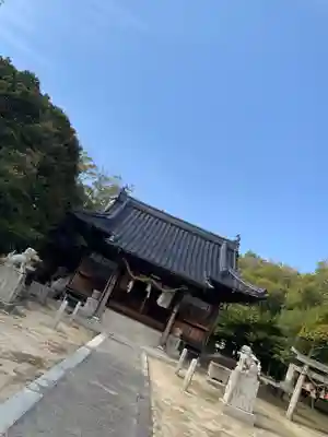 磯崎神社の本殿・本堂