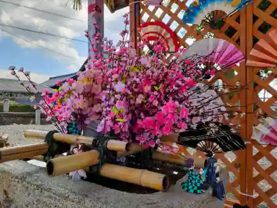 大西神社の手水舎