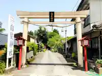 白髪神社の鳥居