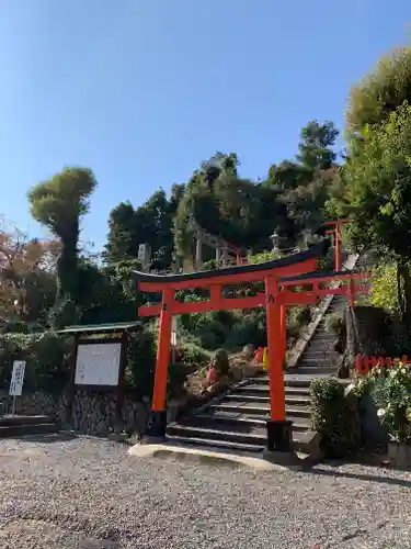 建勲神社の鳥居