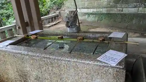 江島神社の手水舎