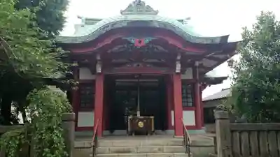 筑土八幡神社の本殿・本堂