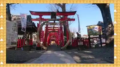 於菊稲荷神社(群馬県)