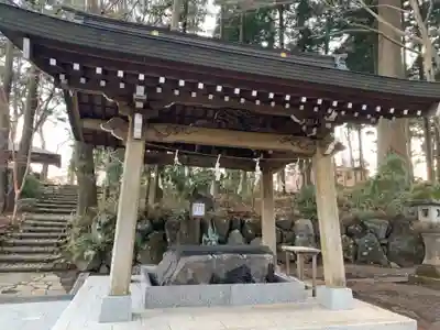 富士山東口本宮 冨士浅間神社の手水舎