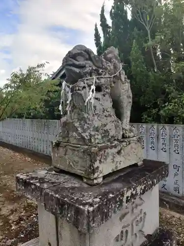 垂水神社の狛犬