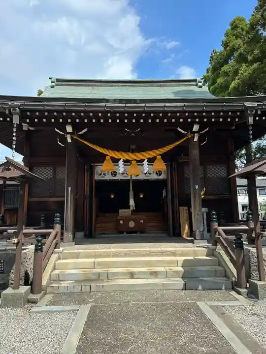 奥田神社の本殿・本堂
