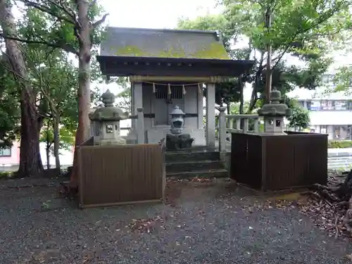 長霊神社の本殿