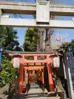 花園稲荷神社の鳥居