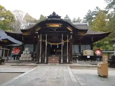 武田神社の本殿・本堂