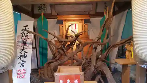 建部大社の本殿