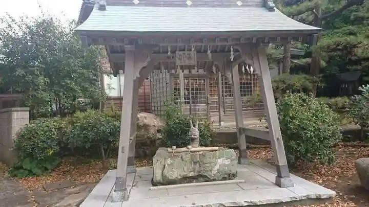白山媛神社の手水舎