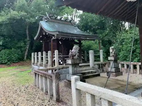 八幡社の本殿・本堂