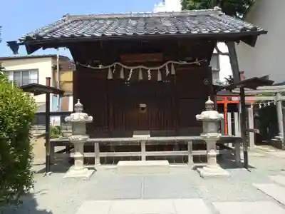 薬師神社の本殿・本堂