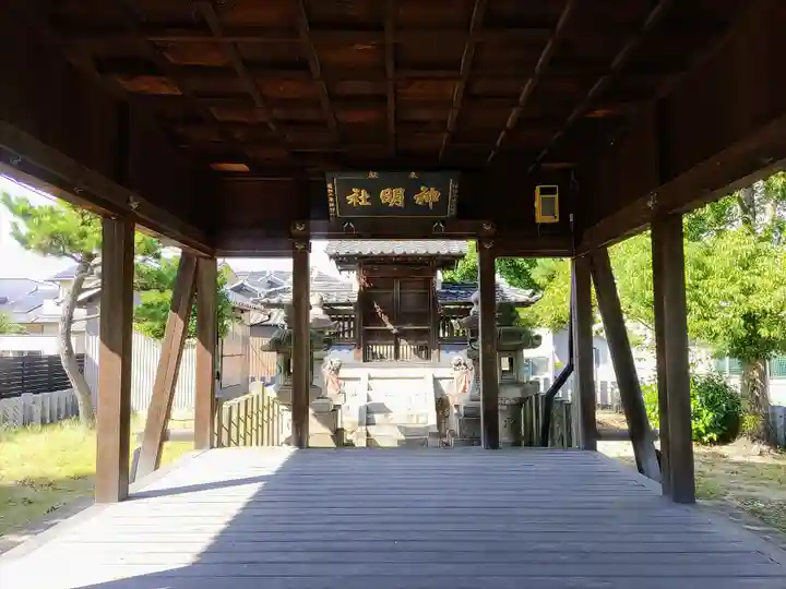神明社の本殿・本堂