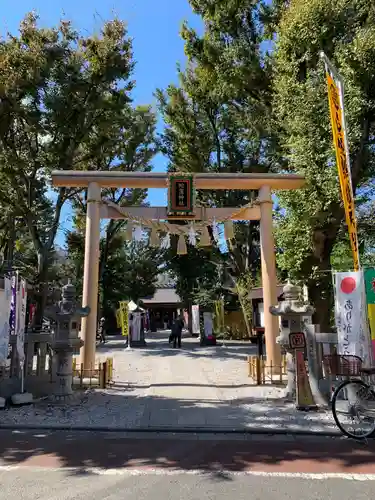蛇窪神社の鳥居