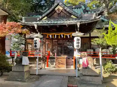 甲子園八幡神社の本殿・本堂