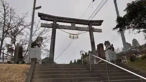 生目神社の鳥居