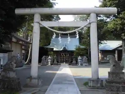 有鹿神社の鳥居