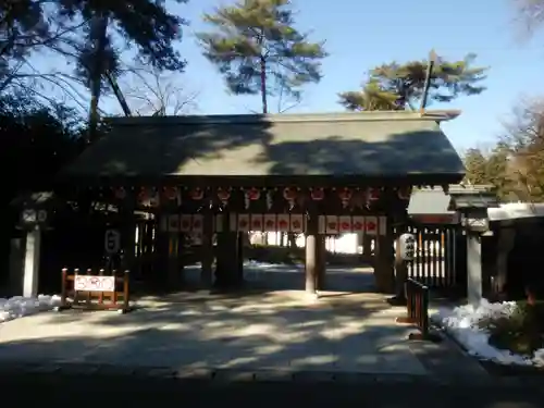 櫻木神社の山門・神門