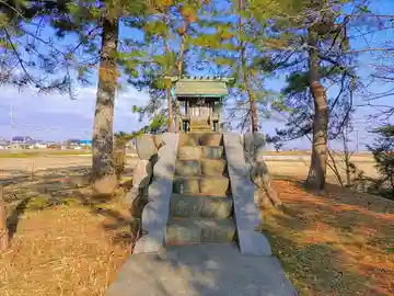 八幡社の本殿・本堂