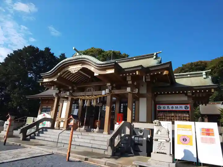 到津八幡神社の本殿・本堂