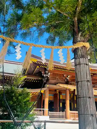 寒川神社の本殿・本堂