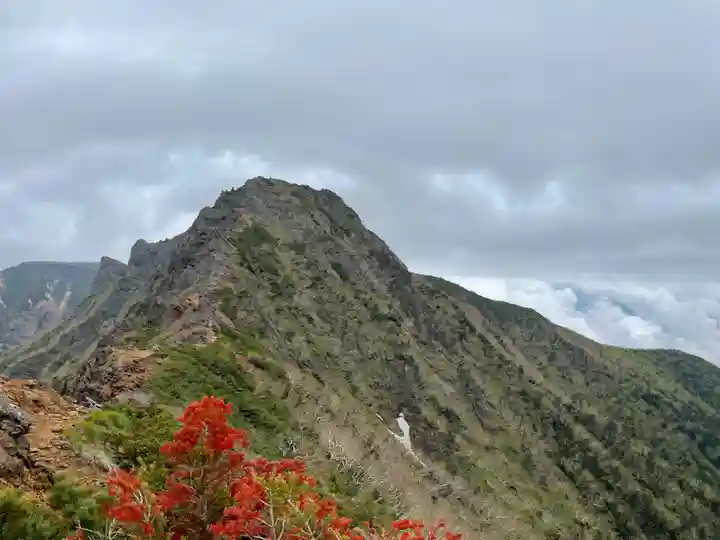 赤岳神社の景色