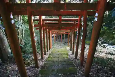 峯寺の鳥居