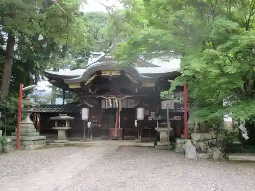 粟田神社の本殿・本堂