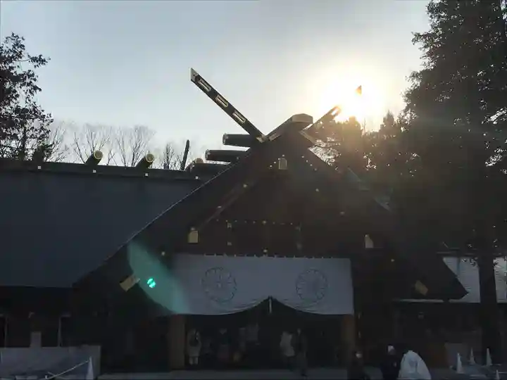 北海道神宮の本殿・本堂