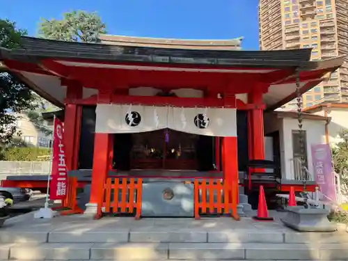 麻布氷川神社の本殿・本堂