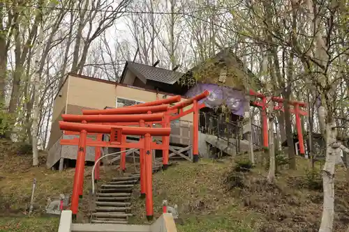 清田稲荷神社の鳥居