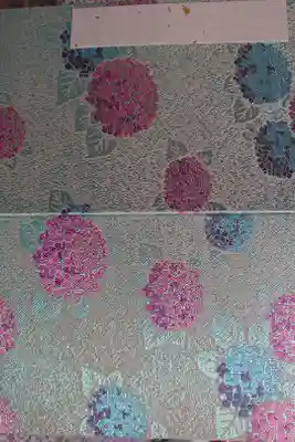 紫陽花の可愛い御朱印帳