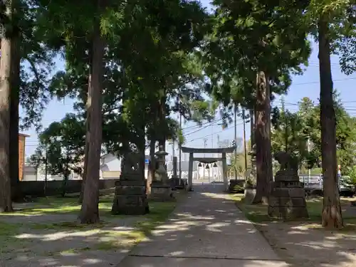 示野神明宮の鳥居