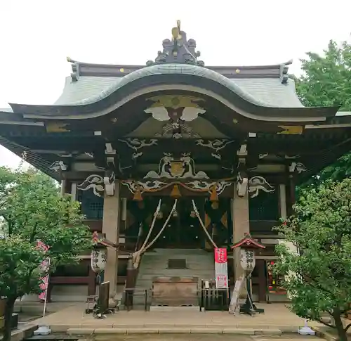 諏訪神社の本殿・本堂