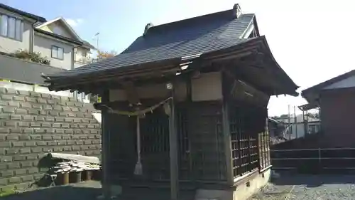 山田神社の本殿・本堂