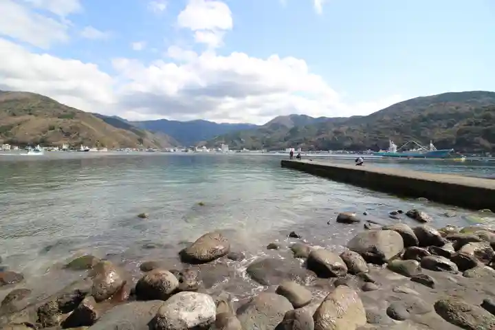 諸口神社の周辺