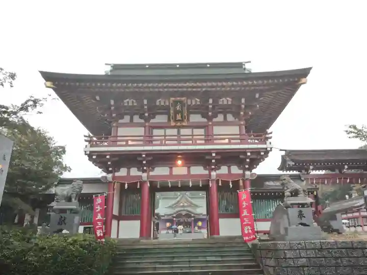 篠崎八幡神社の山門・神門