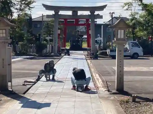 總社 和田八幡宮の景色