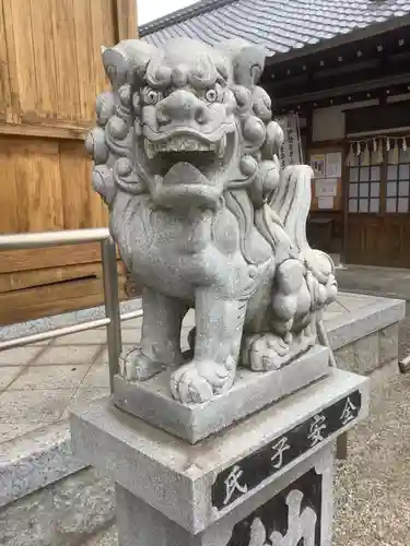 長草天神社の狛犬