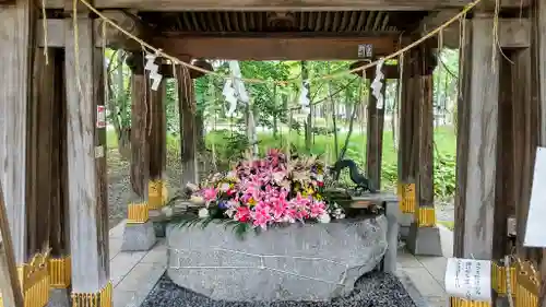 彌彦神社　(伊夜日子神社)の手水舎