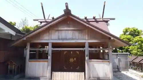 神明神社の本殿