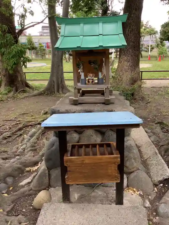 田中天神跡(稲木神社跡)の本殿・本堂