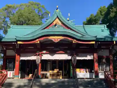 多摩川浅間神社の本殿・本堂